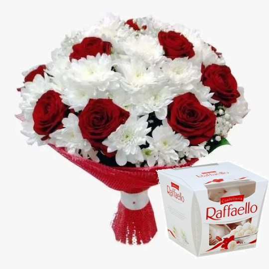 Bouquet with Raffaello