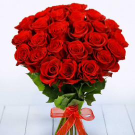 Sarkanas rozes 40 cm (25 rozes)