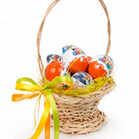 Kinder Surprise Gift Basket